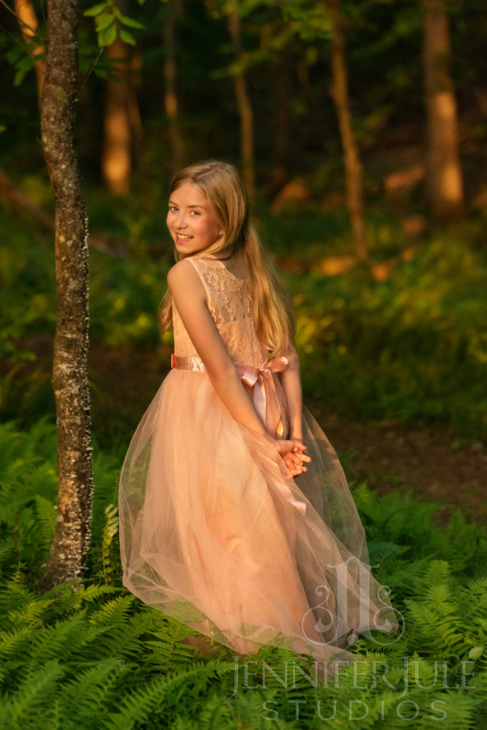 This young lady looks like princess in this beautiful gown. 
